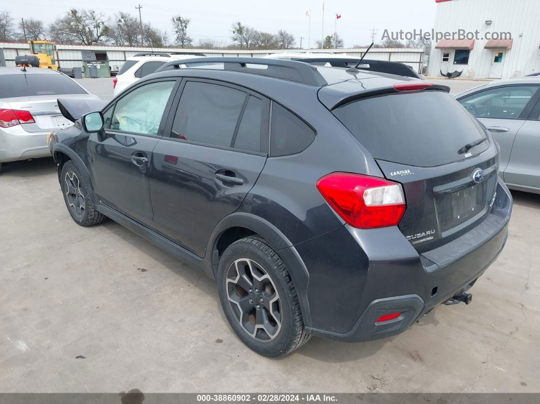 2014 Subaru Xv Crosstrek 2.0i Premium Gray vin: JF2GPACC5E8320124