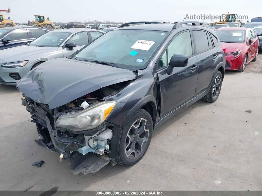 2014 Subaru Xv Crosstrek 2.0i Premium Gray vin: JF2GPACC5E8320124