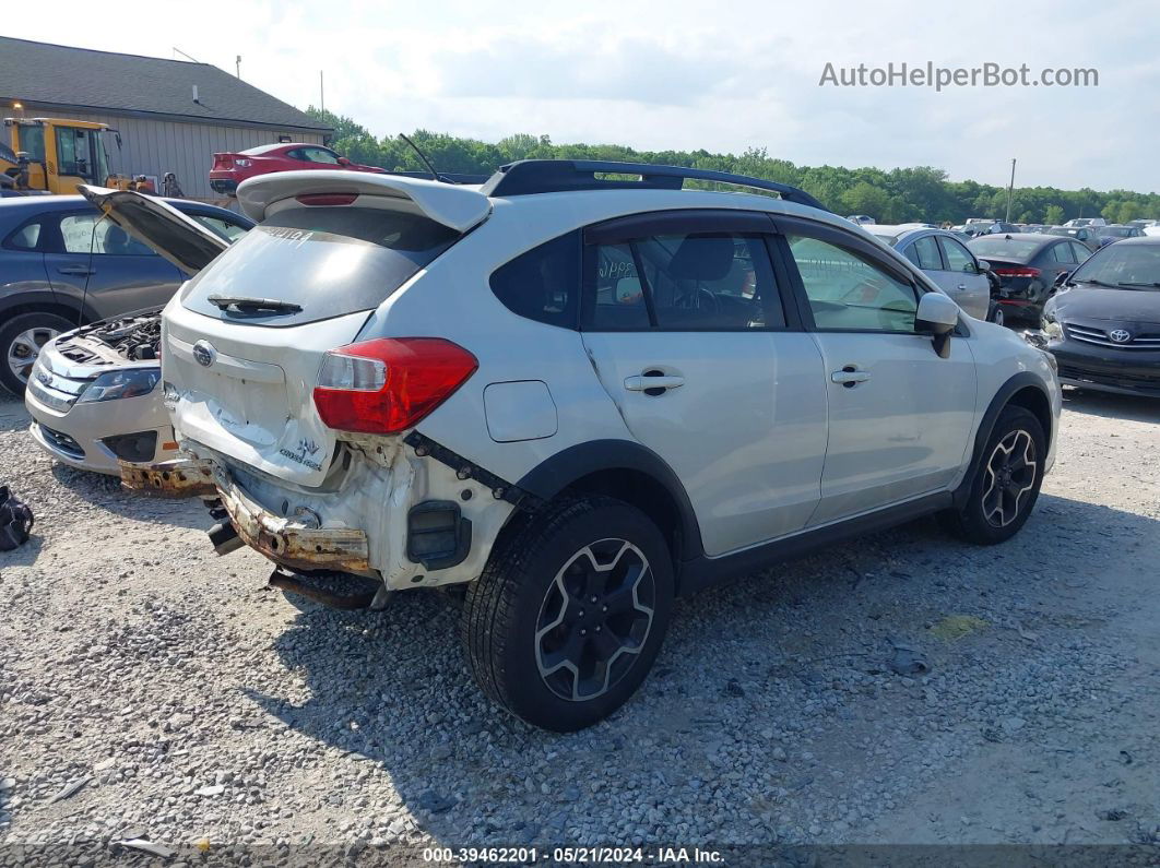 2014 Subaru Xv Crosstrek 2.0i Premium White vin: JF2GPACC6E8244199