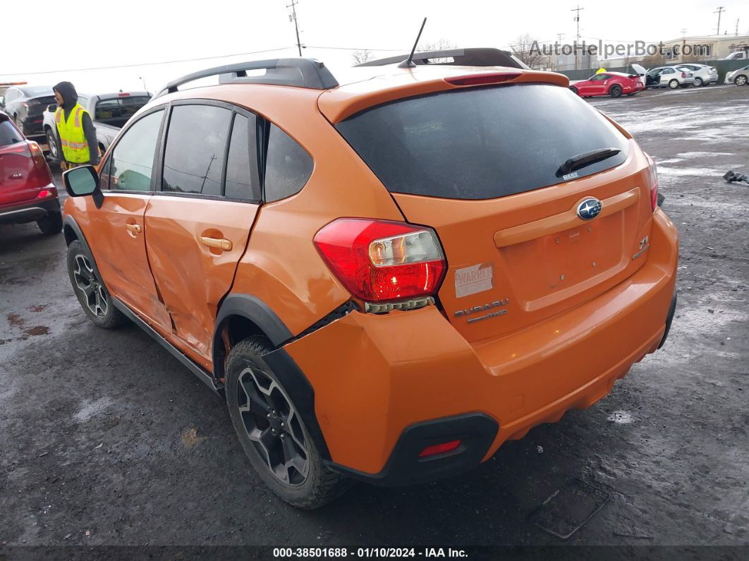 2014 Subaru Xv Crosstrek 2.0i Premium Orange vin: JF2GPACC6E8291264