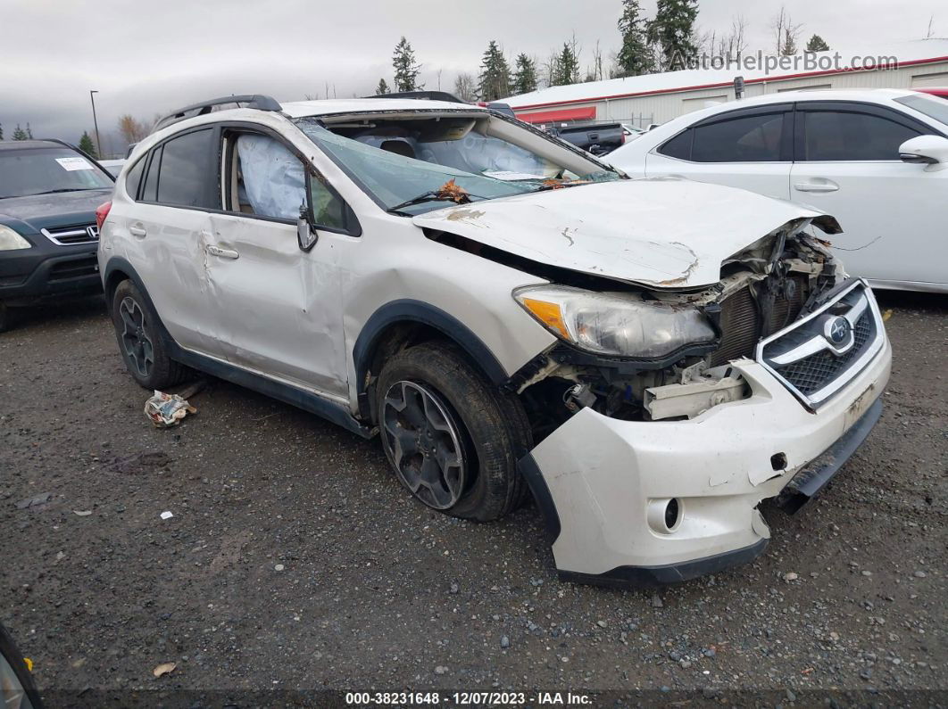 2014 Subaru Xv Crosstrek 2.0i Premium White vin: JF2GPACC6E8305325