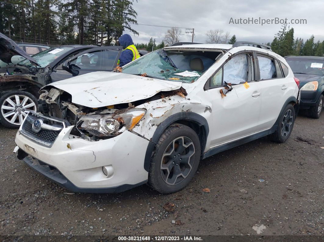 2014 Subaru Xv Crosstrek 2.0i Premium White vin: JF2GPACC6E8305325