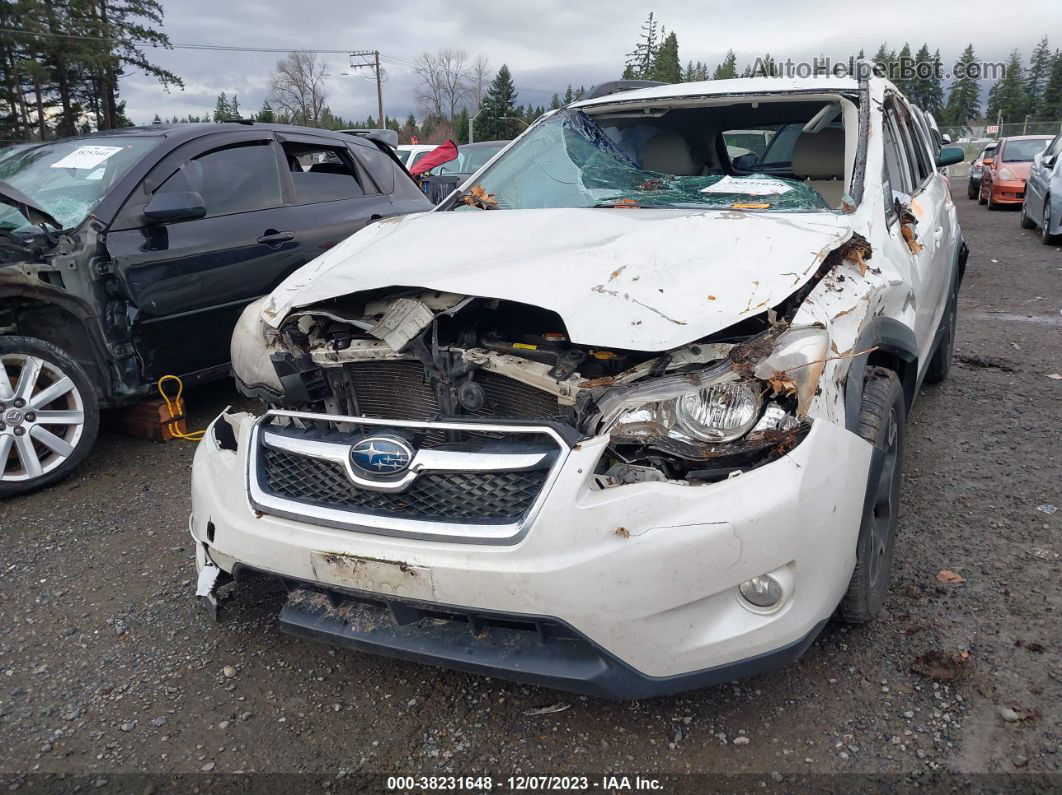 2014 Subaru Xv Crosstrek 2.0i Premium White vin: JF2GPACC6E8305325