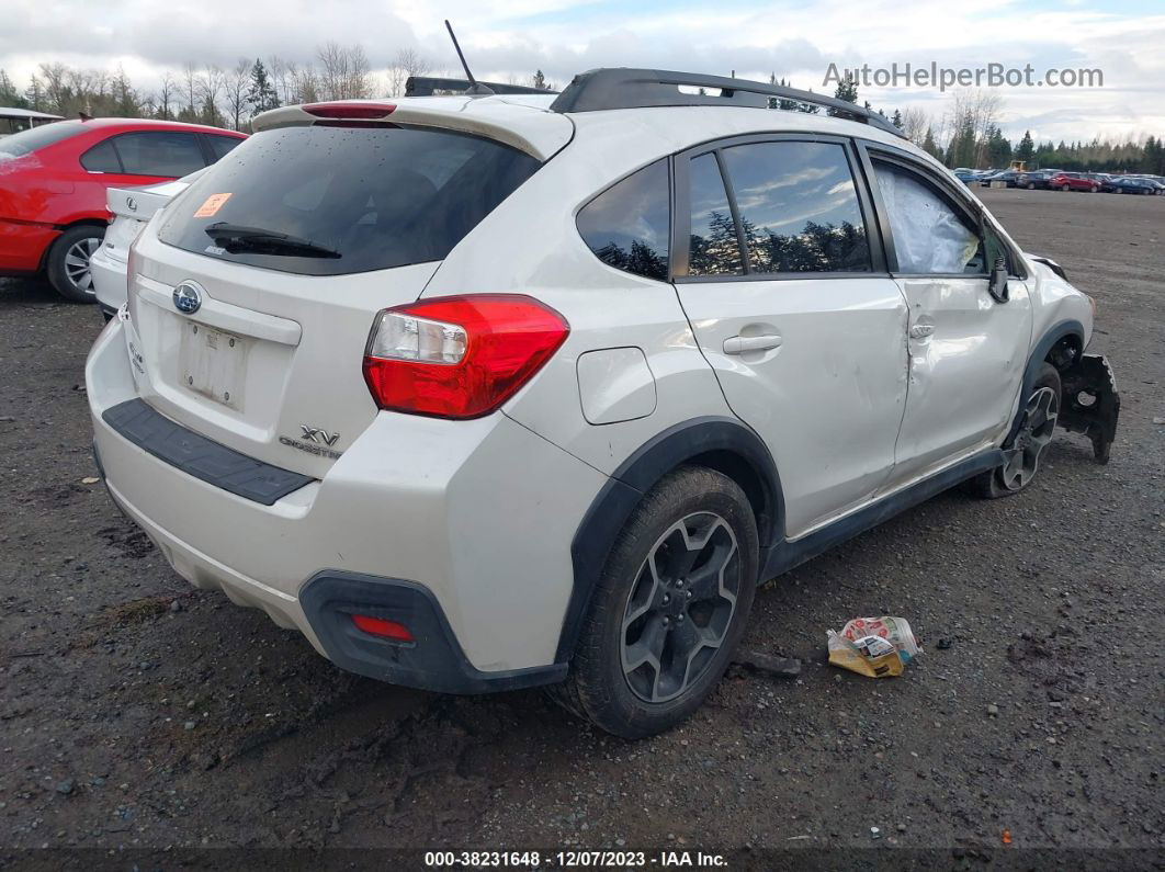 2014 Subaru Xv Crosstrek 2.0i Premium White vin: JF2GPACC6E8305325