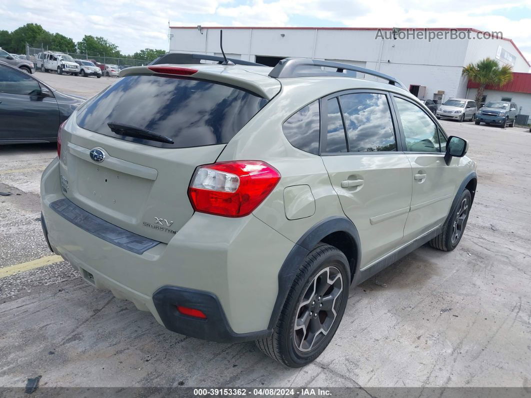 2014 Subaru Xv Crosstrek 2.0i Premium Зеленый vin: JF2GPACC6E9243936