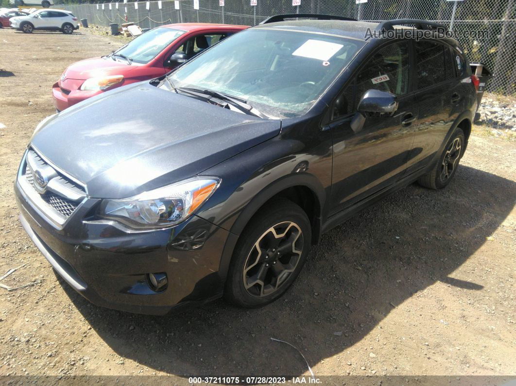 2014 Subaru Xv Crosstrek Premium Черный vin: JF2GPACC7E8213611