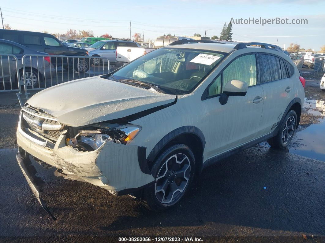 2014 Subaru Xv Crosstrek 2.0i Premium Cream vin: JF2GPACC7E8292195