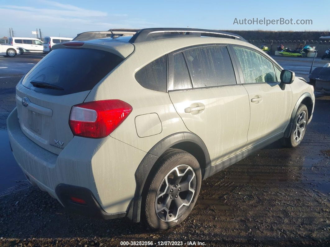 2014 Subaru Xv Crosstrek 2.0i Premium Cream vin: JF2GPACC7E8292195