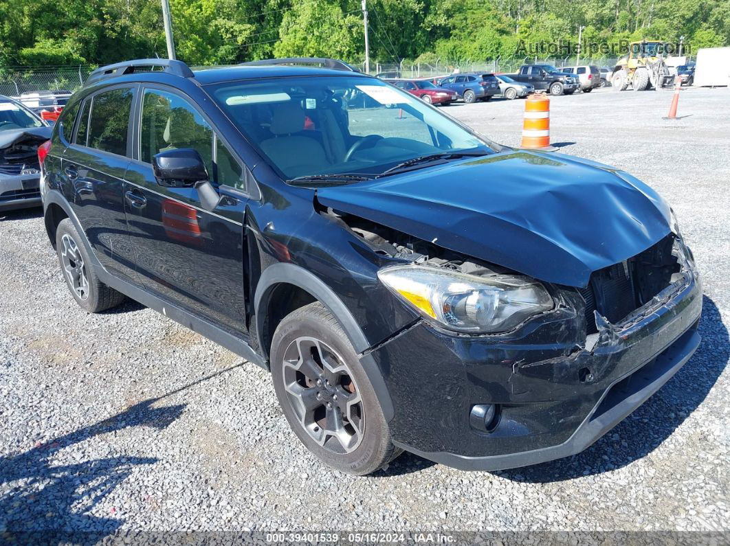 2014 Subaru Xv Crosstrek 2.0i Premium Black vin: JF2GPACC7E8296618