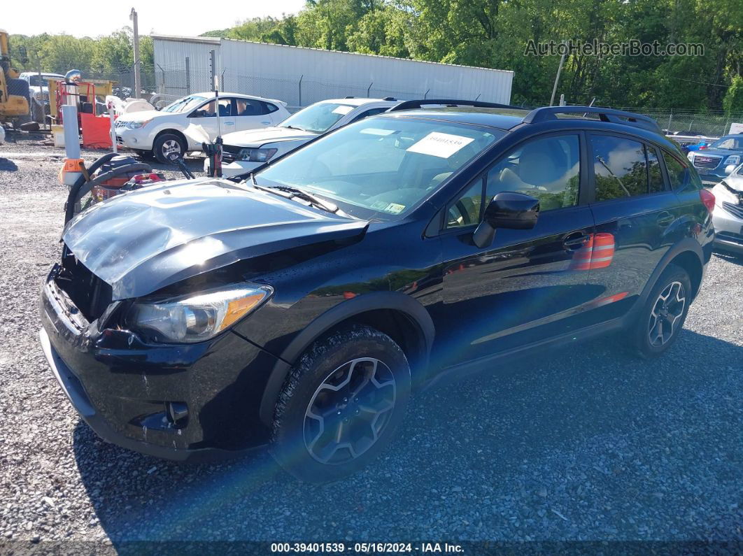 2014 Subaru Xv Crosstrek 2.0i Premium Black vin: JF2GPACC7E8296618