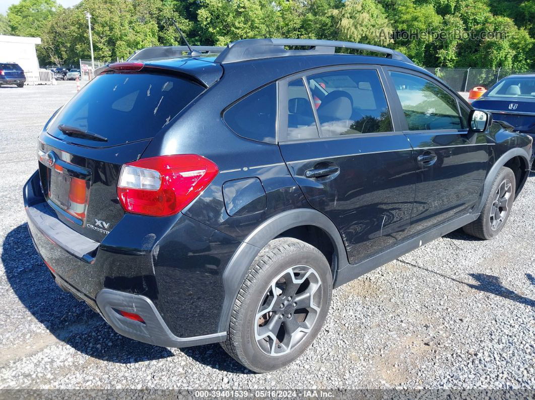 2014 Subaru Xv Crosstrek 2.0i Premium Black vin: JF2GPACC7E8296618