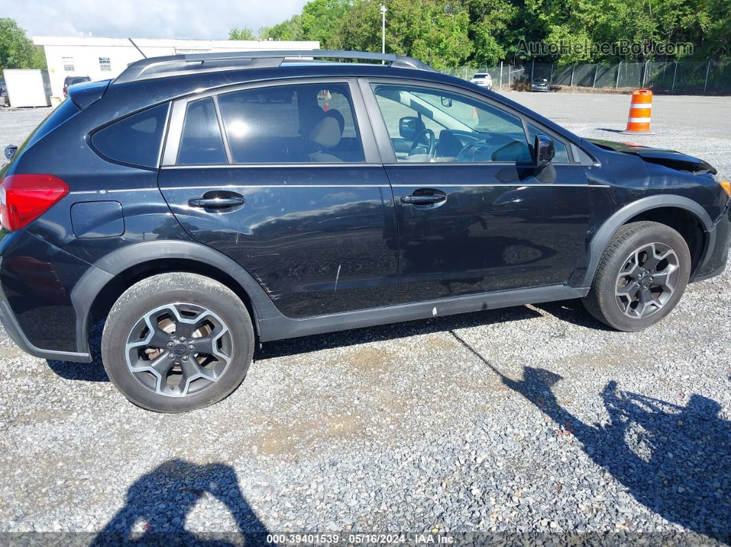 2014 Subaru Xv Crosstrek 2.0i Premium Black vin: JF2GPACC7E8296618