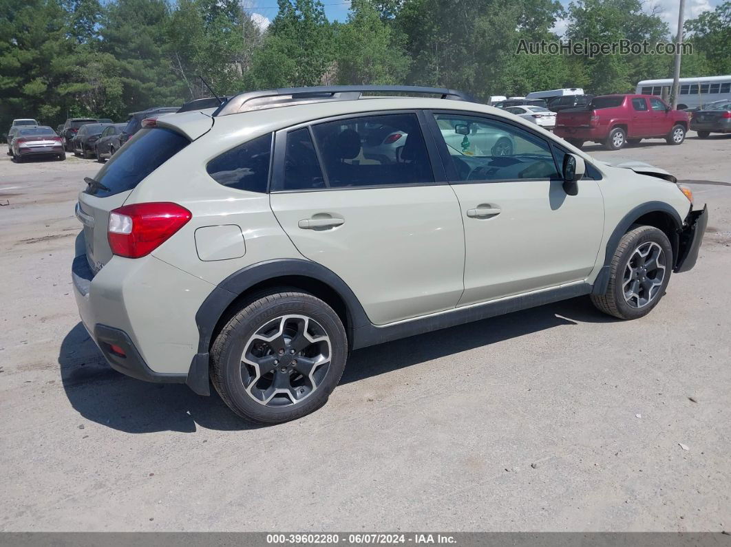 2014 Subaru Xv Crosstrek 2.0i Premium Cream vin: JF2GPACC7E8311375