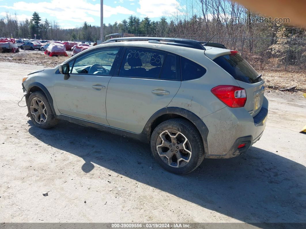 2014 Subaru Xv Crosstrek 2.0i Premium Желто-коричневый vin: JF2GPACC8E8239358