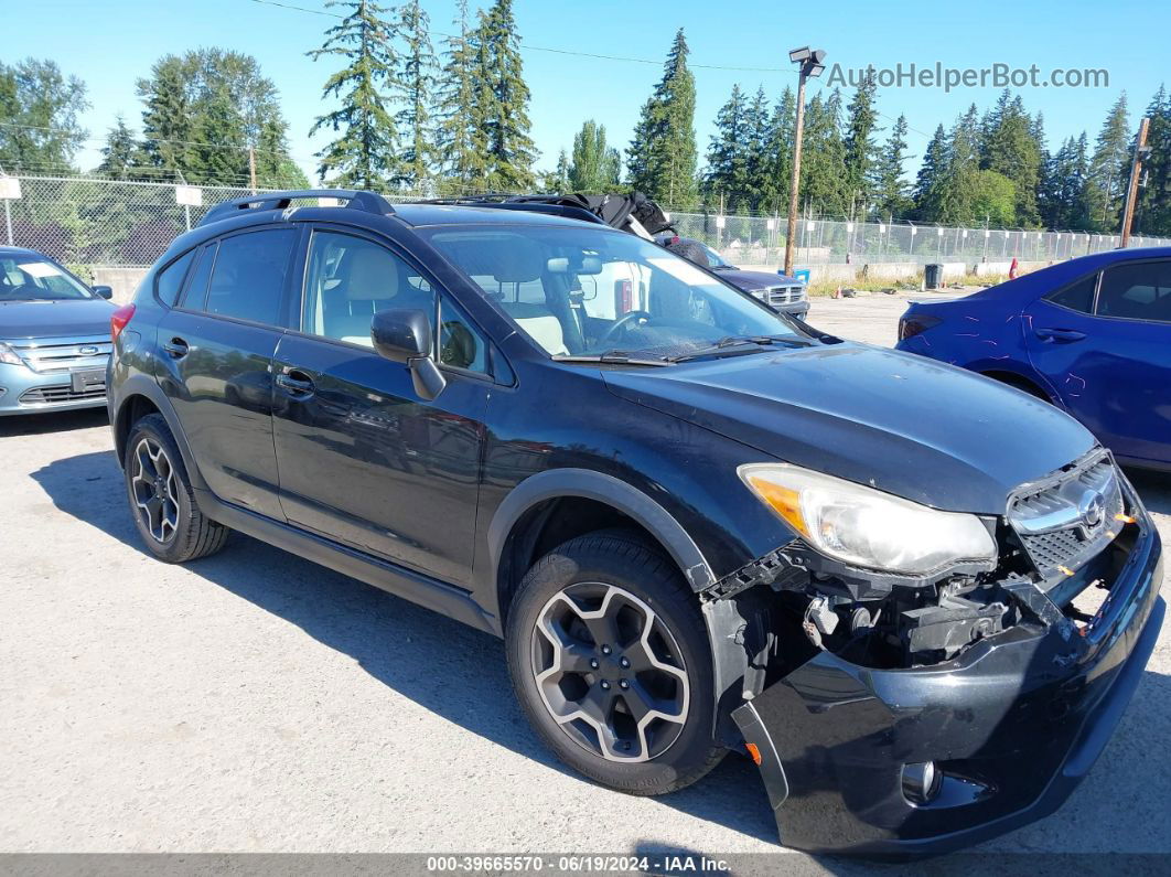 2014 Subaru Xv Crosstrek 2.0i Premium Black vin: JF2GPACC8E8316620