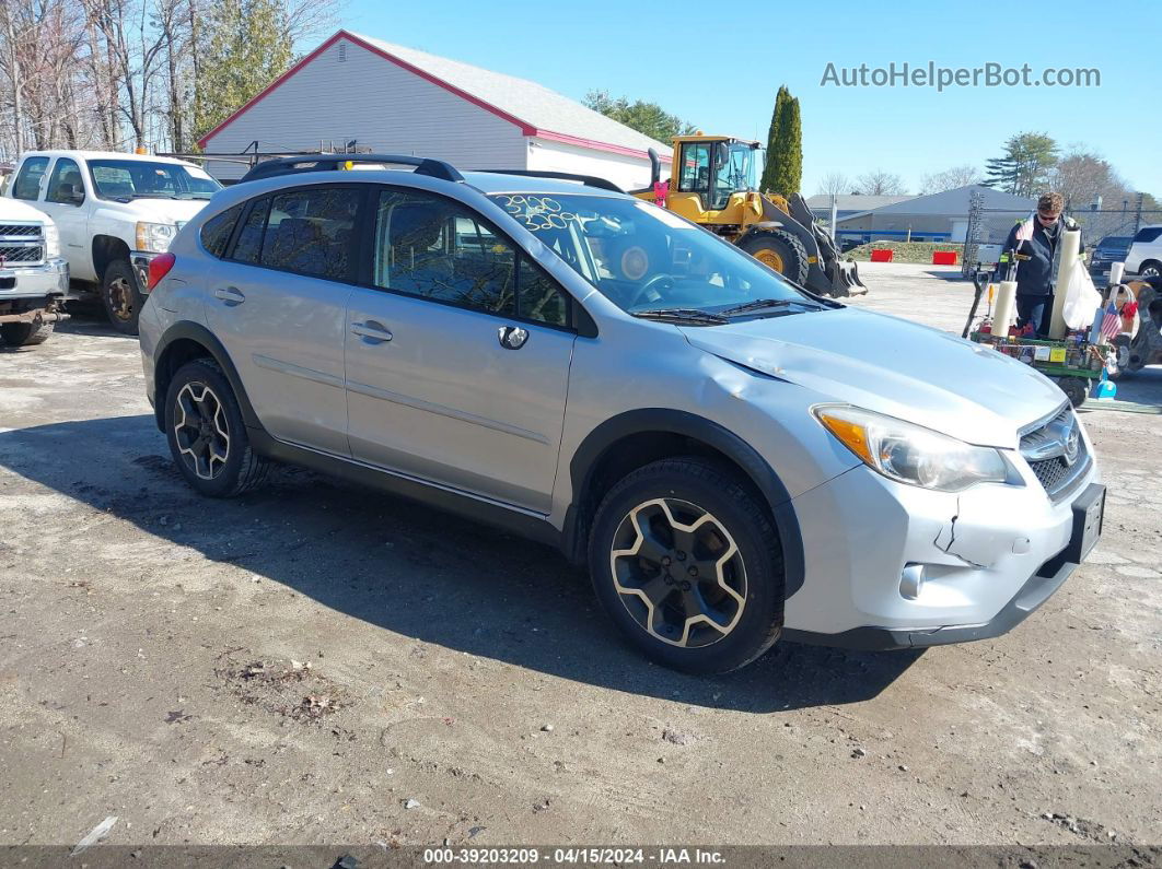 2014 Subaru Xv Crosstrek 2.0i Premium Silver vin: JF2GPACC8EG326747