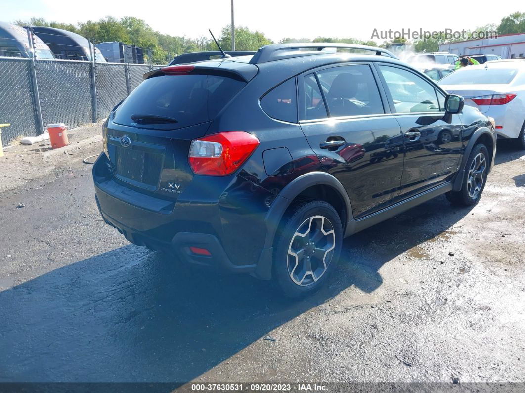 2014 Subaru Xv Crosstrek Premium Dark Blue vin: JF2GPACC9E8201282