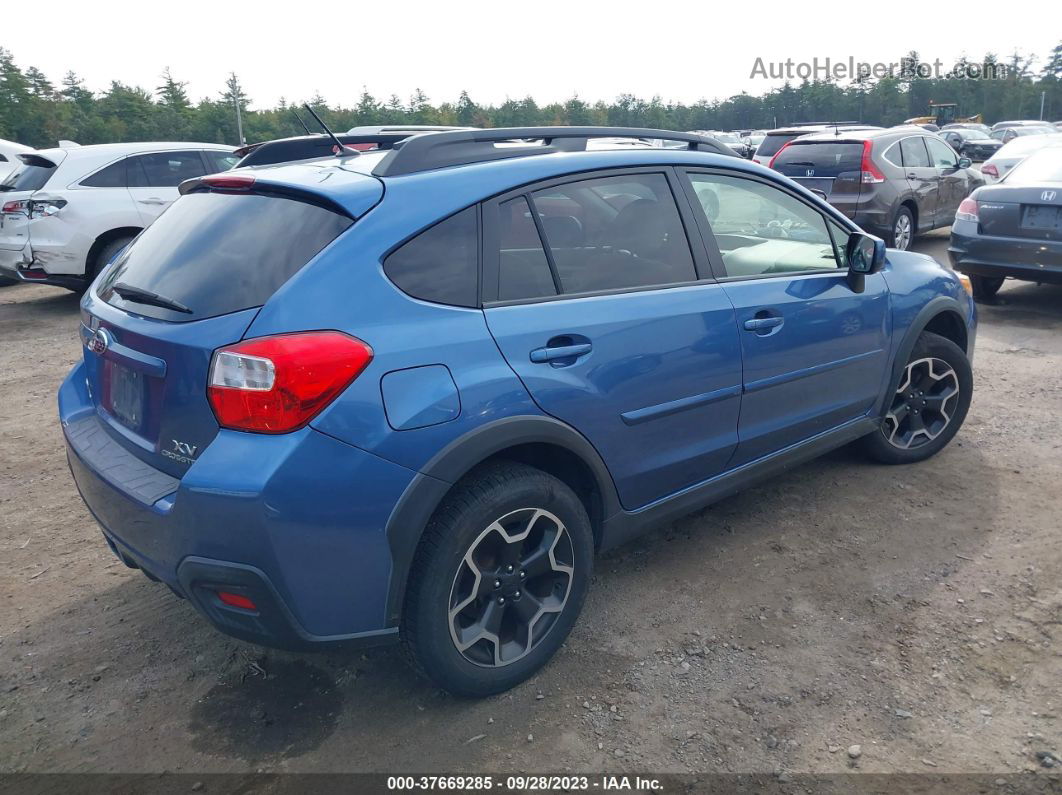 2014 Subaru Xv Crosstrek Premium Синий vin: JF2GPACC9E8234959