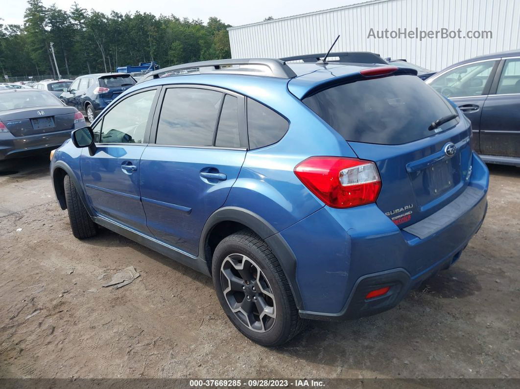 2014 Subaru Xv Crosstrek Premium Синий vin: JF2GPACC9E8234959