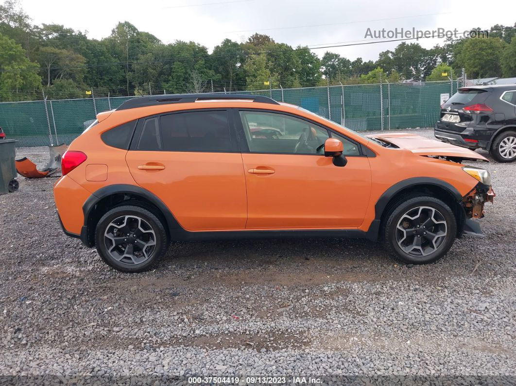 2014 Subaru Xv Crosstrek Premium Оранжевый vin: JF2GPACC9E8289394