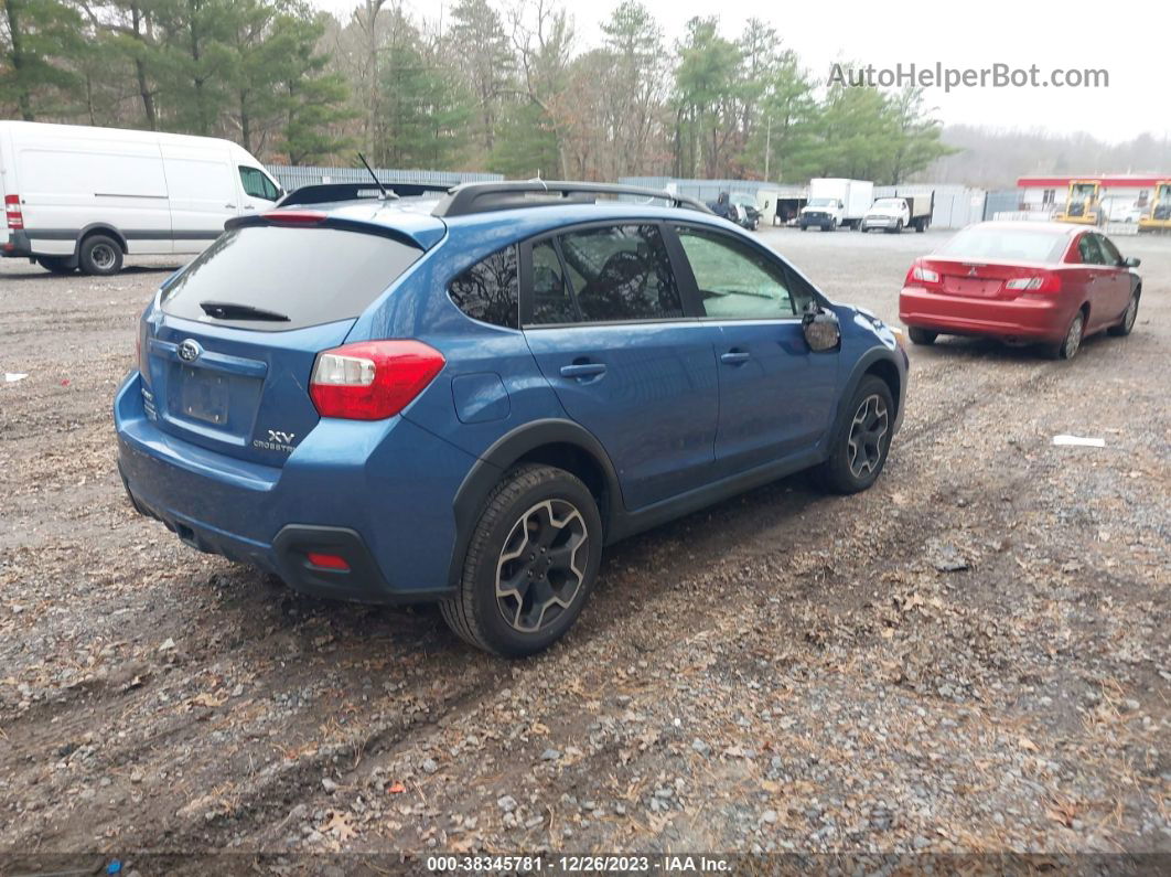 2014 Subaru Xv Crosstrek 2.0i Premium Blue vin: JF2GPACC9E8307957