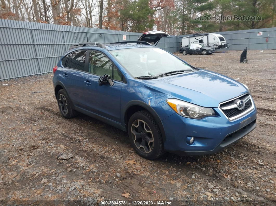 2014 Subaru Xv Crosstrek 2.0i Premium Blue vin: JF2GPACC9E8307957