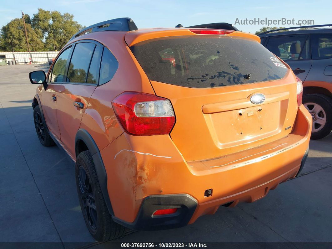 2014 Subaru Xv Crosstrek Premium Orange vin: JF2GPACC9E9290104