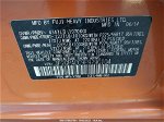 2014 Subaru Xv Crosstrek Premium Orange vin: JF2GPACC9E9290104