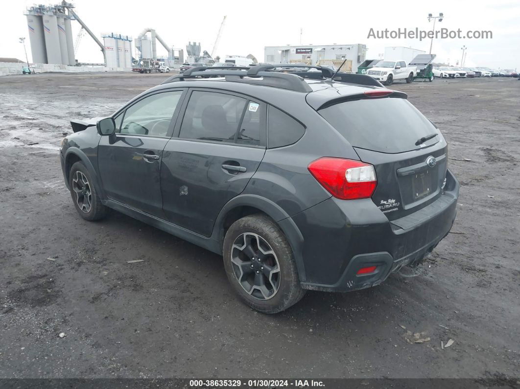 2014 Subaru Xv Crosstrek 2.0i Premium Gray vin: JF2GPACCXE8279506