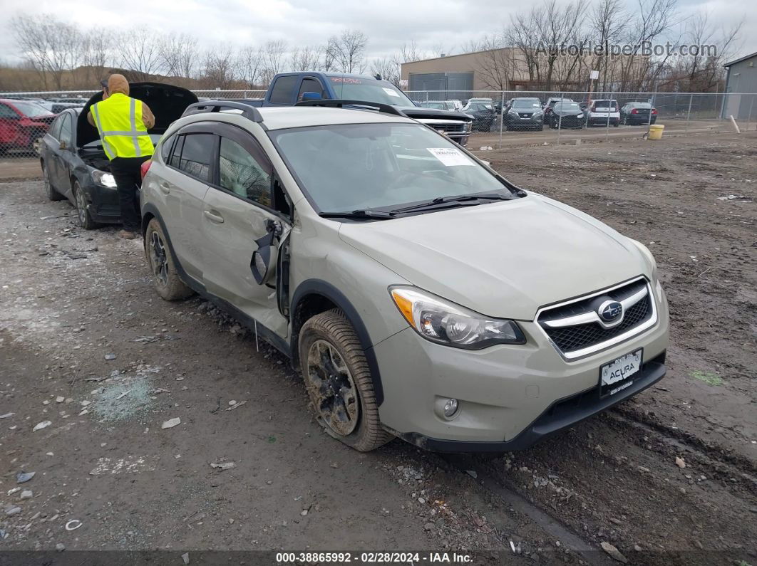 2014 Subaru Xv Crosstrek 2.0i Premium Желто-коричневый vin: JF2GPACCXE8280977