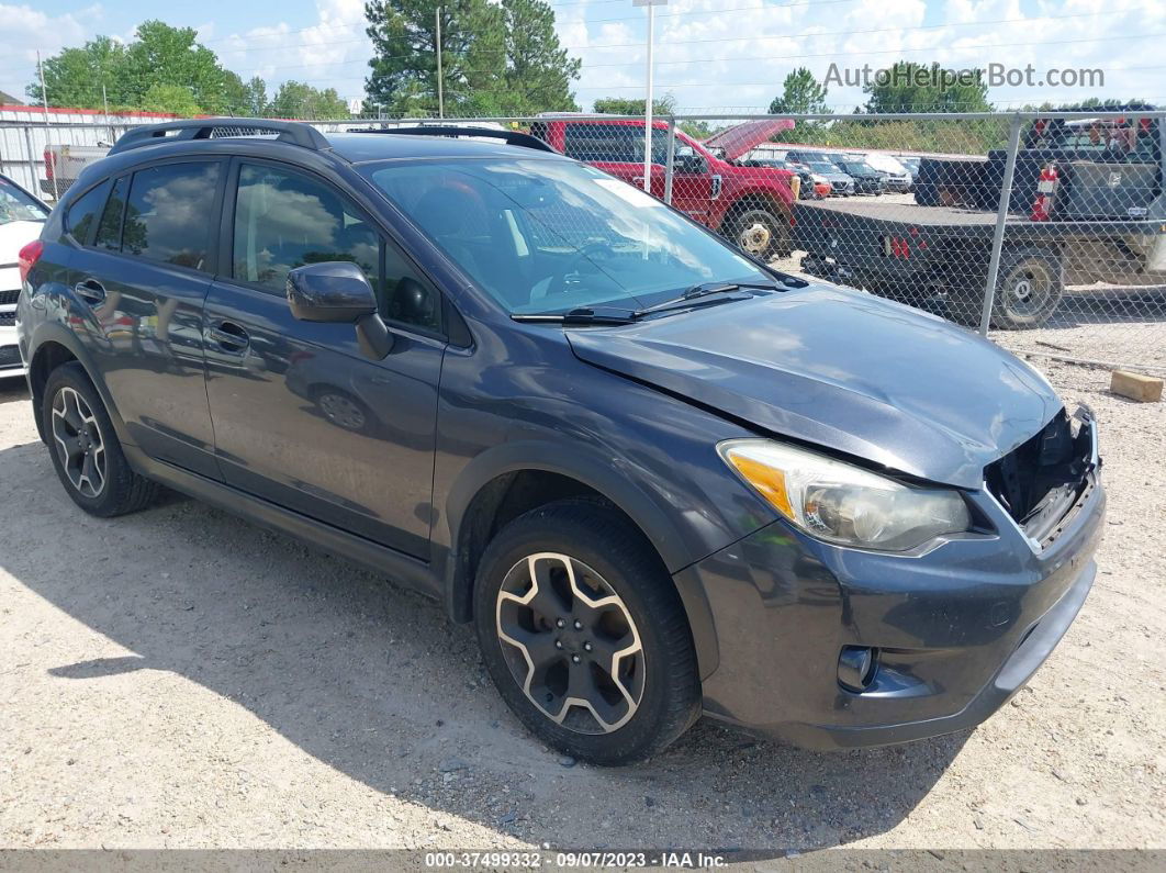 2014 Subaru Xv Crosstrek Premium Gray vin: JF2GPACCXE8283457