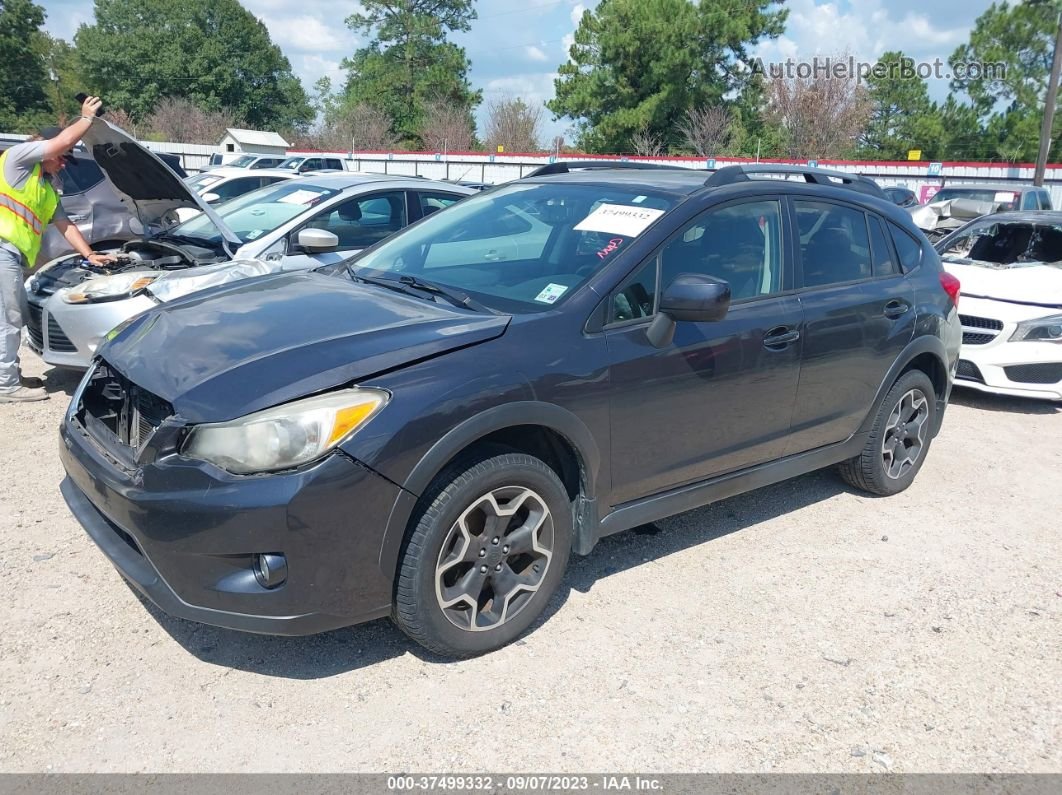 2014 Subaru Xv Crosstrek Premium Gray vin: JF2GPACCXE8283457