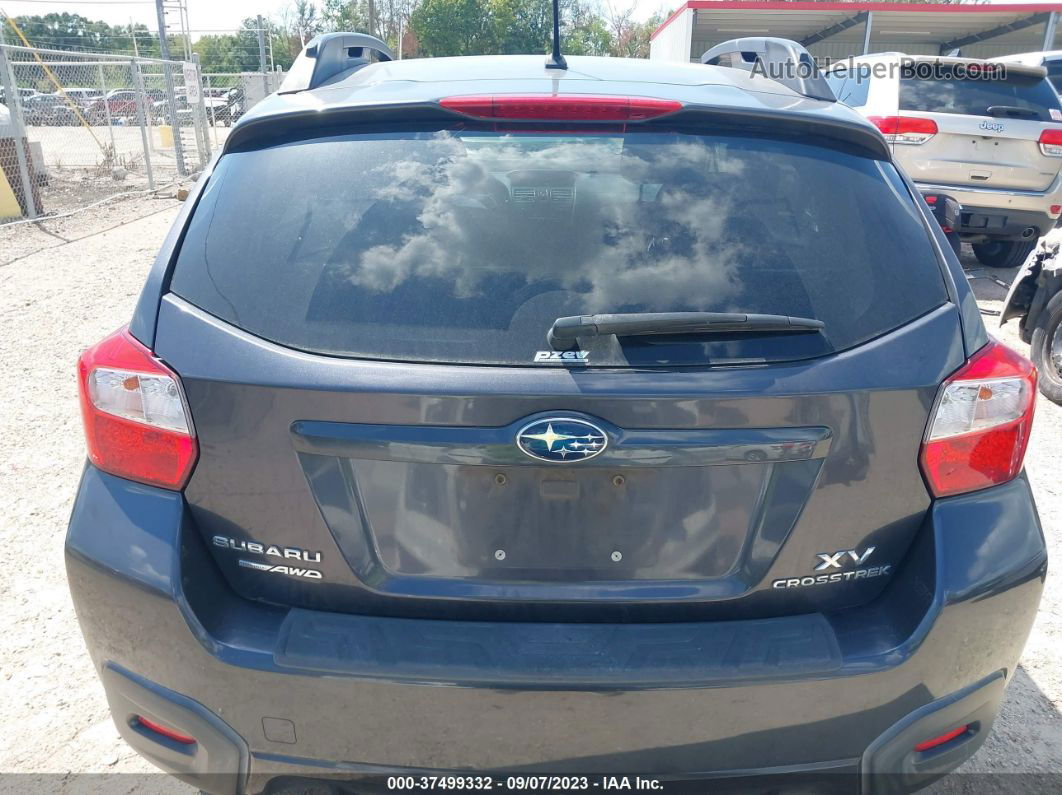 2014 Subaru Xv Crosstrek Premium Серый vin: JF2GPACCXE8283457