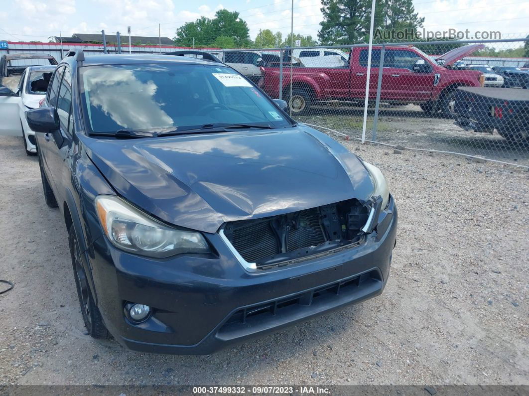 2014 Subaru Xv Crosstrek Premium Gray vin: JF2GPACCXE8283457