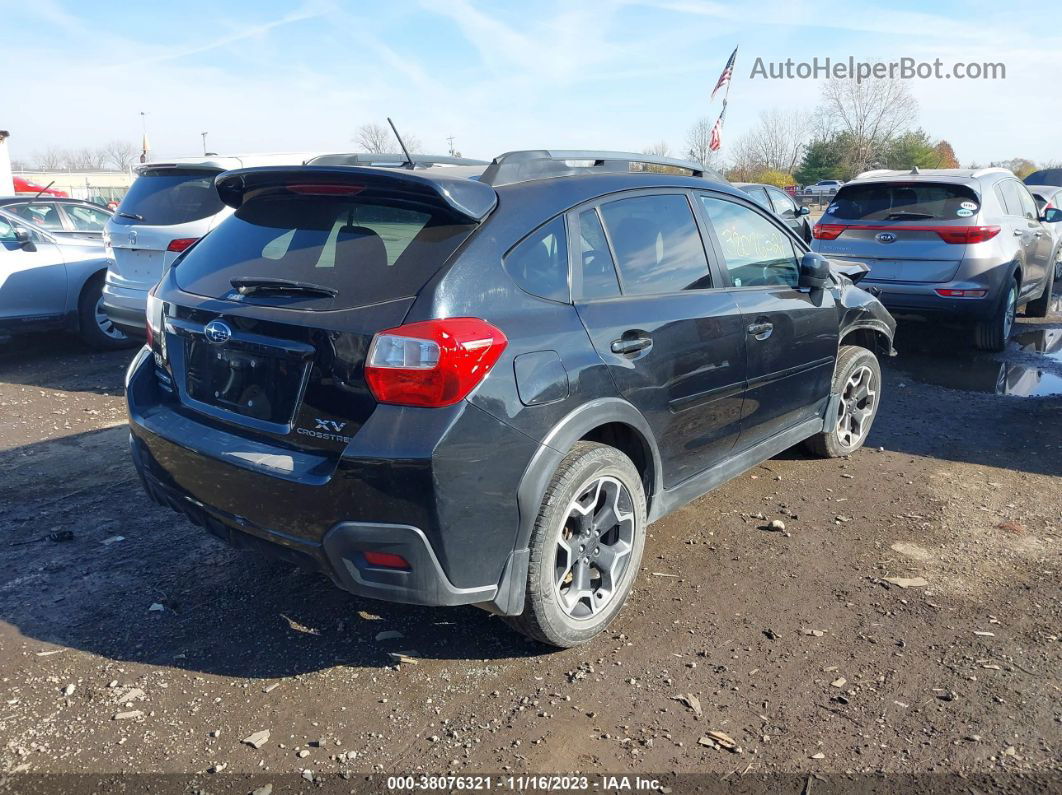 2014 Subaru Xv Crosstrek 2.0i Premium Black vin: JF2GPACCXE8299836