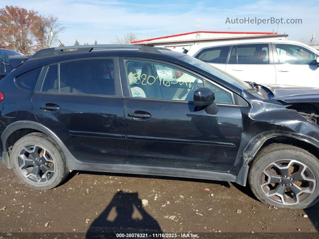 2014 Subaru Xv Crosstrek 2.0i Premium Black vin: JF2GPACCXE8299836