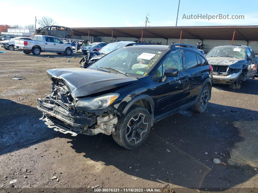 2014 Subaru Xv Crosstrek 2.0i Premium Black vin: JF2GPACCXE8299836