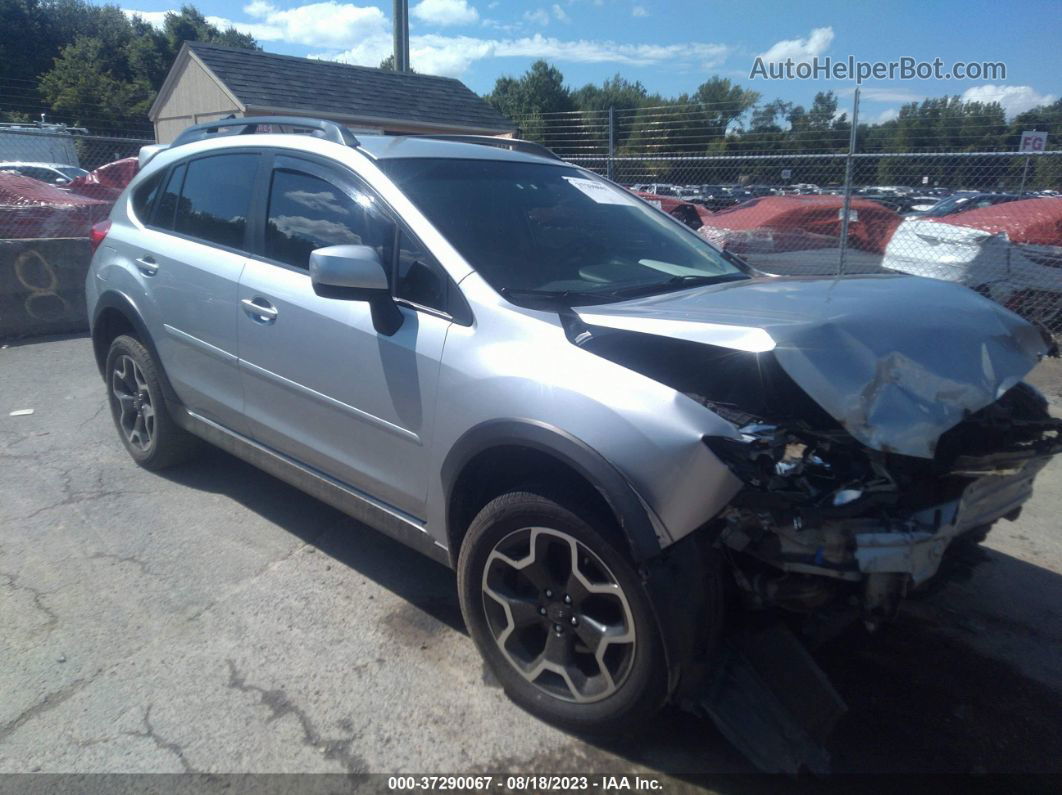 2014 Subaru Xv Crosstrek Premium Silver vin: JF2GPACCXEG325762