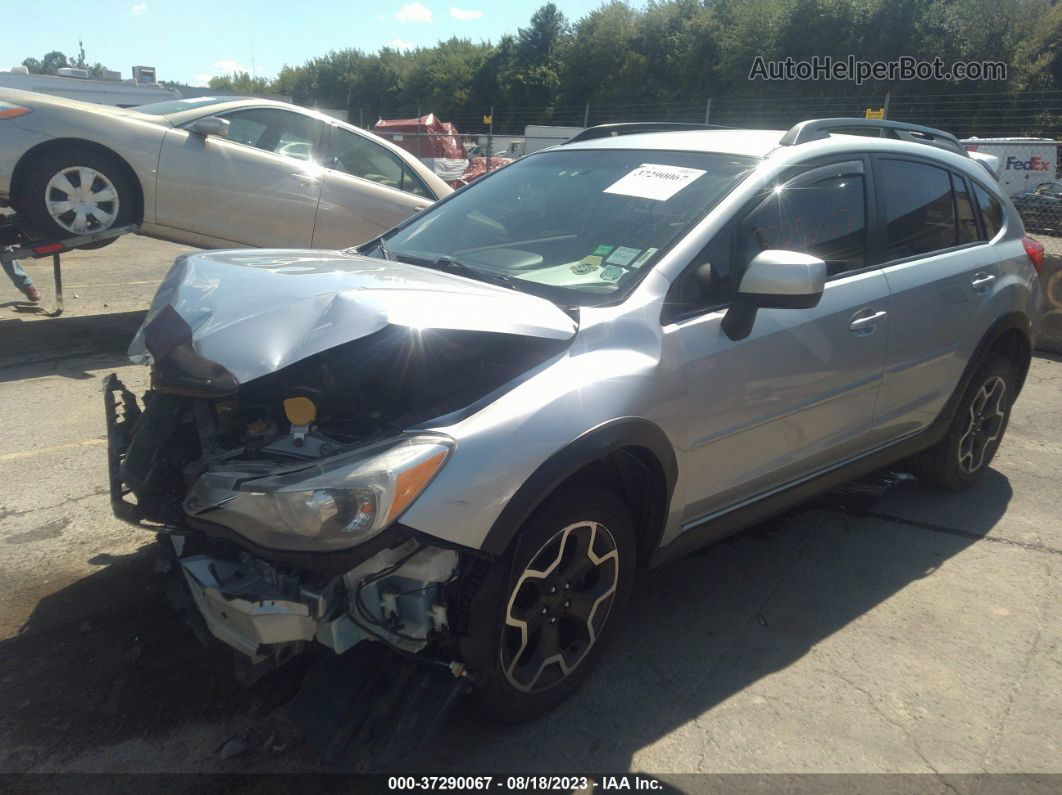 2014 Subaru Xv Crosstrek Premium Silver vin: JF2GPACCXEG325762