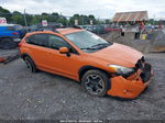 2014 Subaru Xv Crosstrek Premium Orange vin: JF2GPACCXEG344389