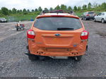 2014 Subaru Xv Crosstrek Premium Orange vin: JF2GPACCXEG344389