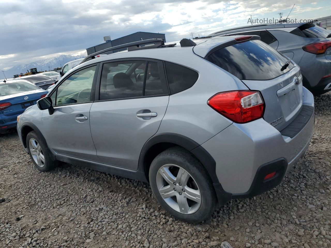 2016 Subaru Crosstrek Premium Silver vin: JF2GPADC0G8207652