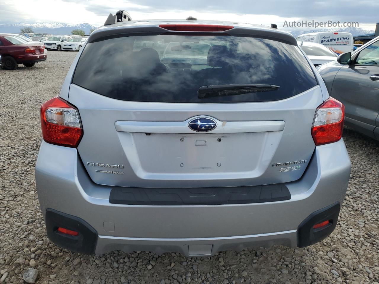 2016 Subaru Crosstrek Premium Silver vin: JF2GPADC0G8207652