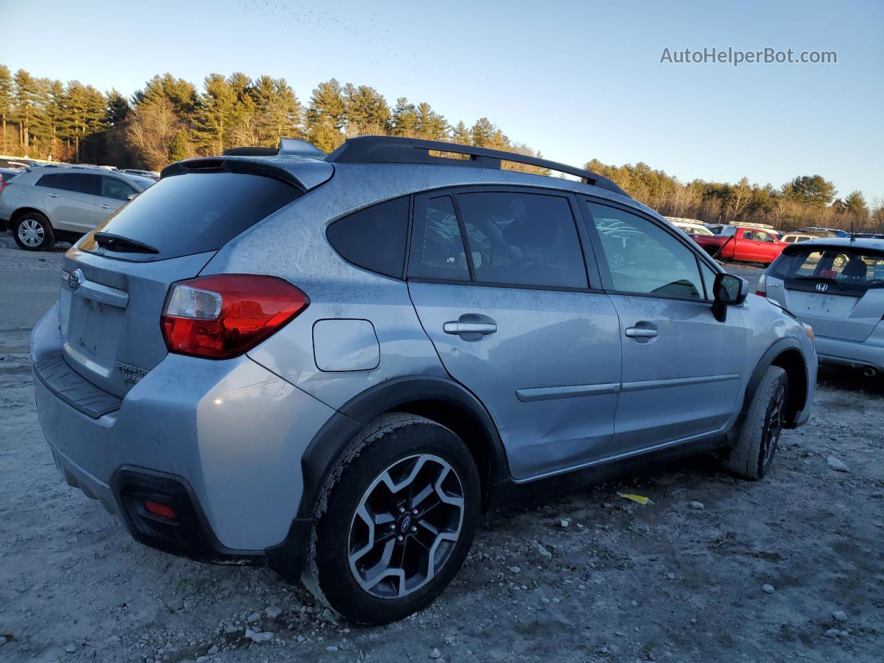 2016 Subaru Crosstrek Premium Серебряный vin: JF2GPADC0G8316919