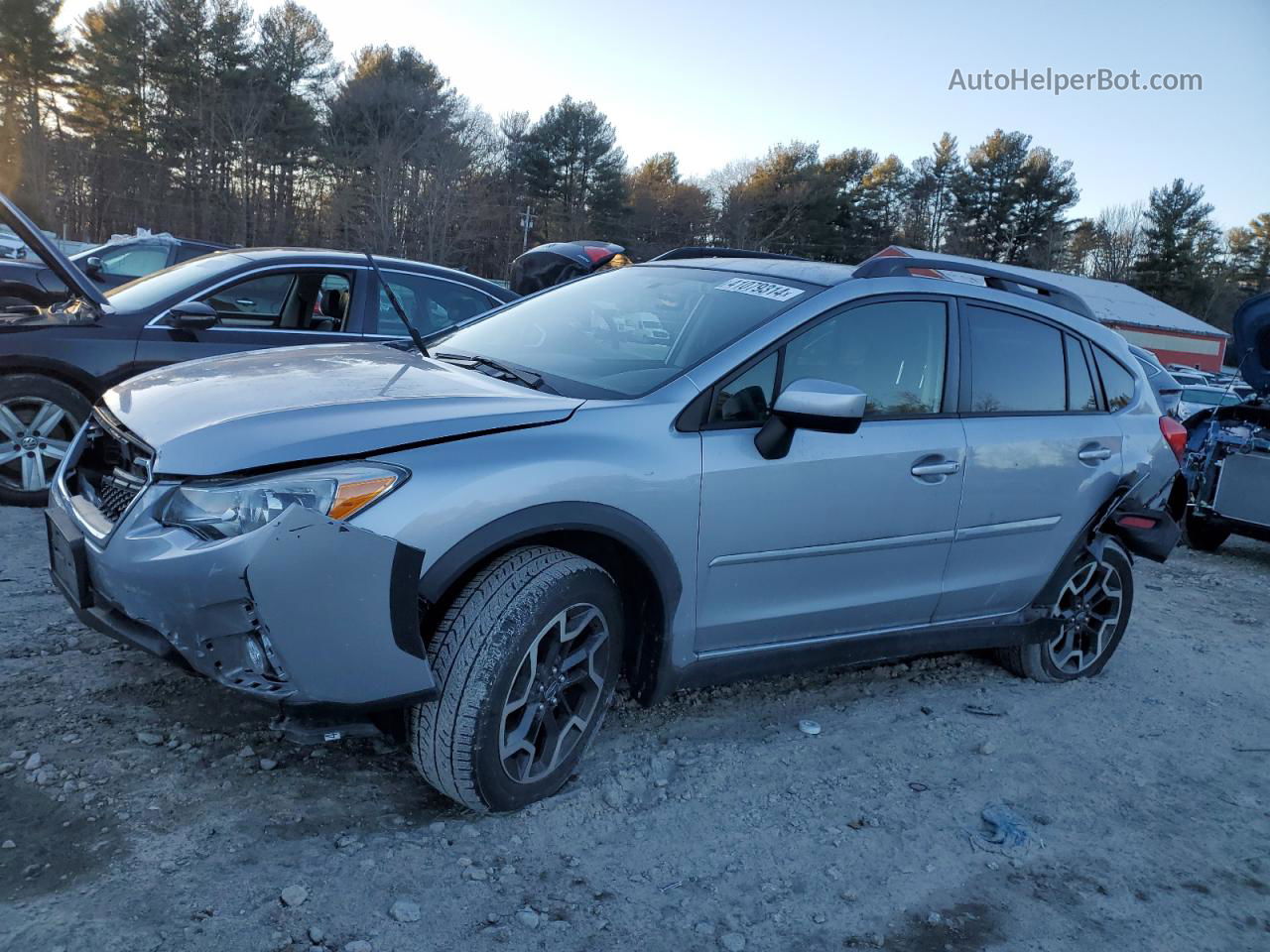 2016 Subaru Crosstrek Premium Серебряный vin: JF2GPADC0G8316919