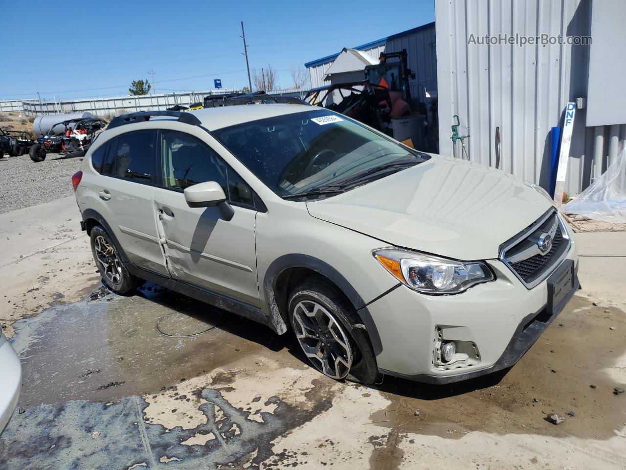 2016 Subaru Crosstrek Premium Cream vin: JF2GPADC2G8298326