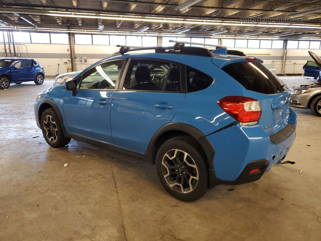 2016 Subaru Crosstrek Premium Blue vin: JF2GPADC4G8309679