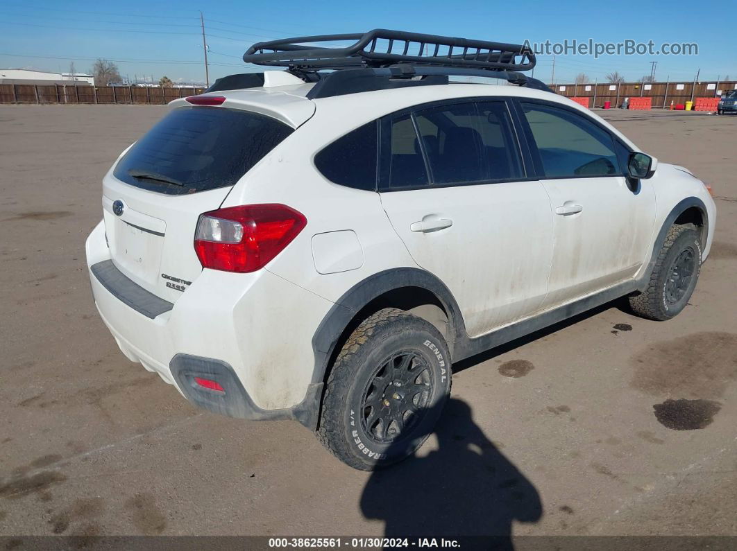 2016 Subaru Crosstrek 2.0i Premium White vin: JF2GPADC6GH341808