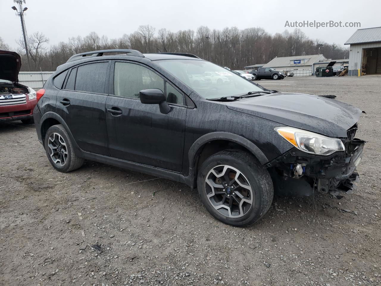 2016 Subaru Crosstrek Premium Черный vin: JF2GPADC7G8210046