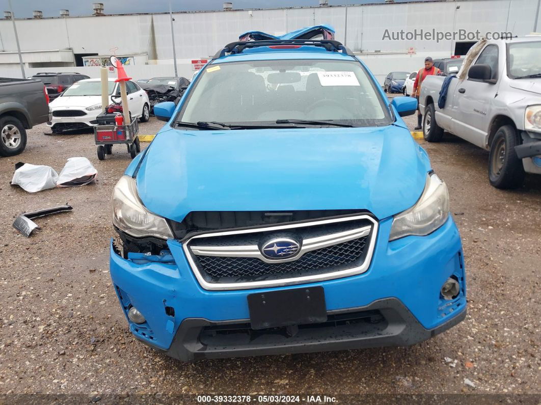 2016 Subaru Crosstrek 2.0i Premium Синий vin: JF2GPADC7G8256444